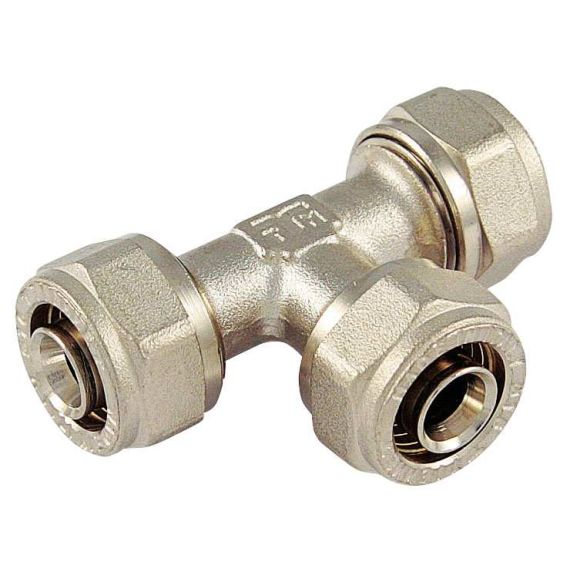 Tiemme RACCORDO PER TUBO MULTISTRATO a T mis. 20x20x20 FV28983 Tiemme