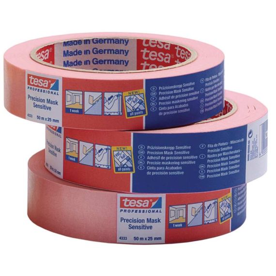 Tesa NASTRO PER MASCHERATURA PRECISION MASK SENSITIVE ROSA  mm. 30x50 mt. FV41463 Tesa