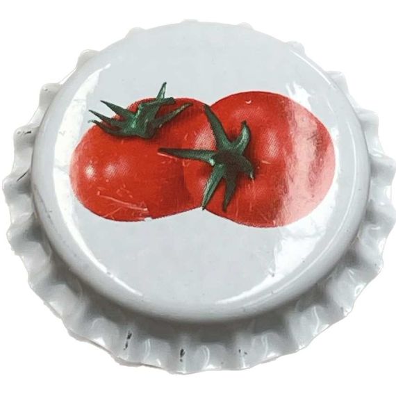 TAPPO A CORONA CON MASTICE POMODORO Ø mm. 26 PZ.100 FV53302 