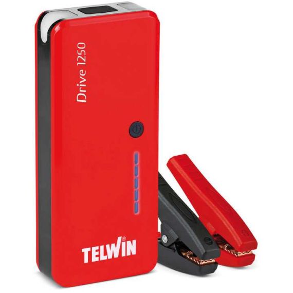 Telwin AVVIATORE MULTIFUNZIONE DRIVE 1250  12 V - 9.000 mAh FV56036 Telwin