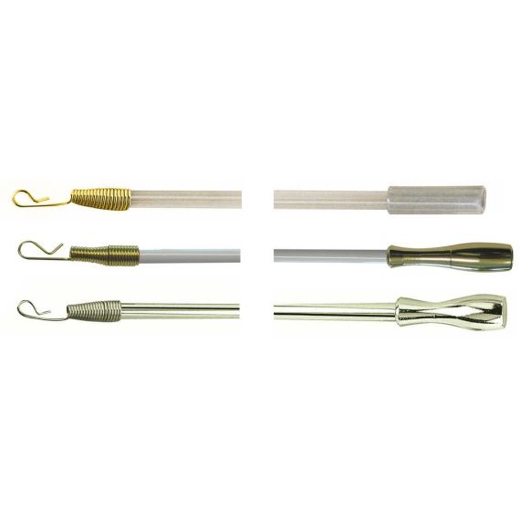 Utilia ASTA SPINGITENDA LACCATA BIANCA.CM.125 FV28736 Utilia