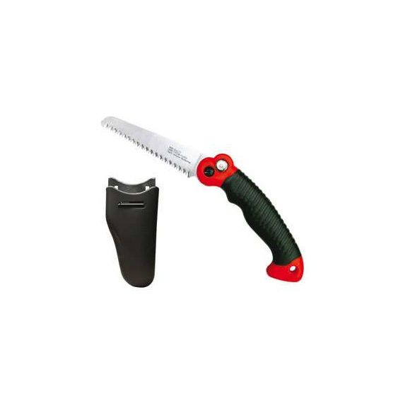 Utilia SEGACCIO PIEGHEVOLE CON PULSANTE E FODERO con lama mm. 120 FV21984 Utilia