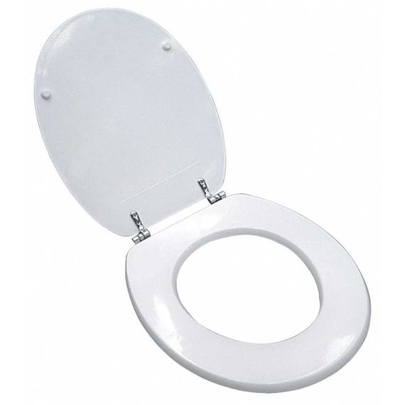 Utilia SEDILE WC IN LEGNO col. Bianco cm. 44x37 FV22295 Utilia