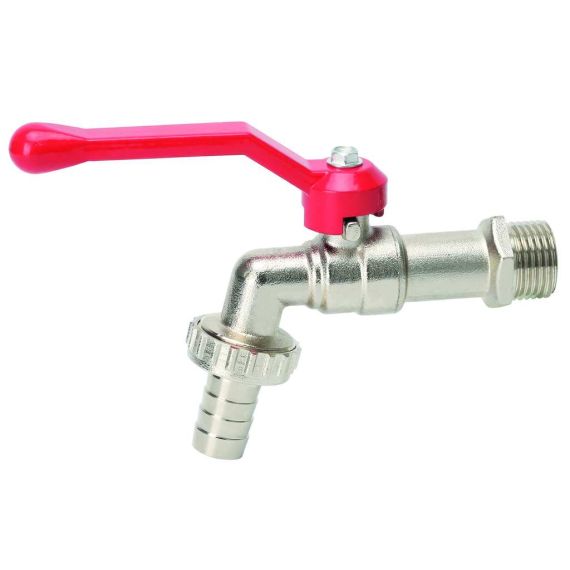 Utilia RUBINETTO PORTAGOMMA A SFERA IN OTTONE mis. 1/2 FV46213 Utilia