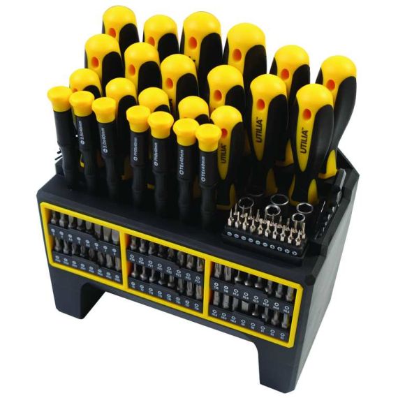 Utilia SET GIRAVITI ED INSERTI 114 PZ. FV48916 Utilia