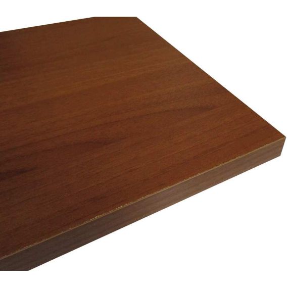 Utilia MENSOLA MURALE SQUADRATA Col. Noce cm. 90x40x1,8 FV52329 Utilia