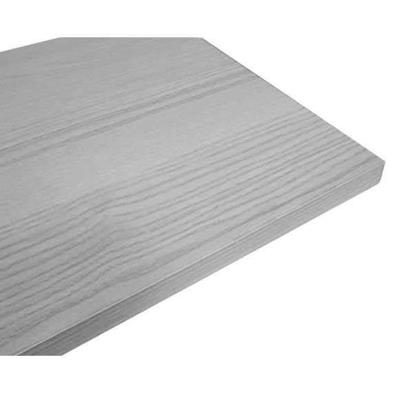 Utilia MENSOLA MURALE SQUADRATA Col. Rovere grigio cm. 90x40x1,8 FV52341 Utilia