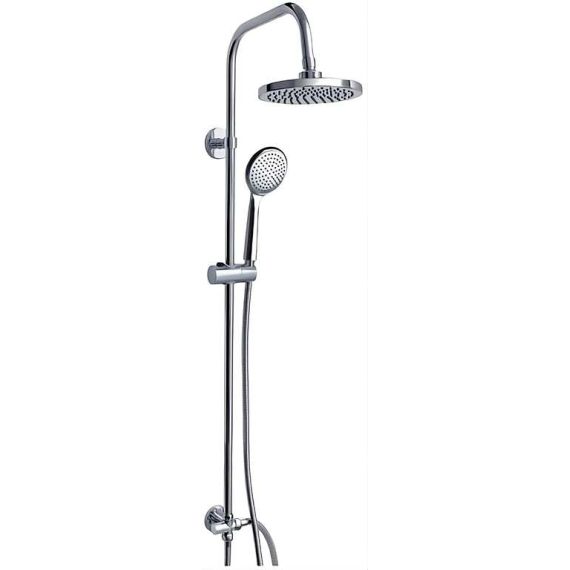 Utilia COLONNA DOCCIA CON DOCCETTA IN ABS E SOFFIONE FISSO Ø cm. 20 FV52546 Utilia