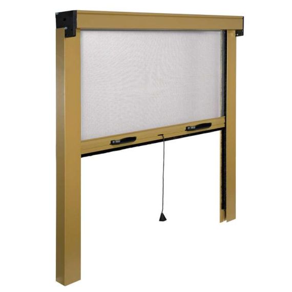 ZANZARIERA VERTICALE IN KIT col. Bronzo cm.140x250 FV14309 