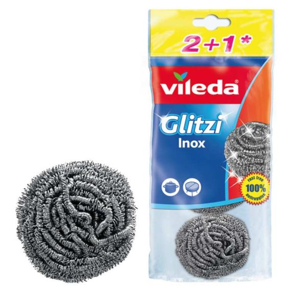 Vileda SPIRALE GLITZI INOX 2+1 PZ. FV43213 Vileda