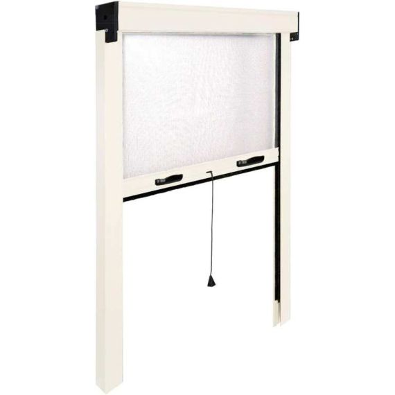 ZANZARIERA VERTICALE IN KIT col. Bianco (RAL 9010) cm. 80x160 FV55602 