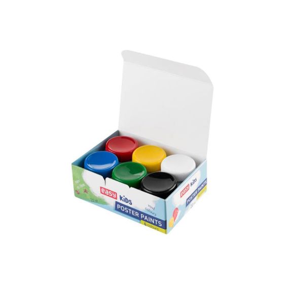 Poster paints EASY Poster Paints 6 colors 20ml TI6439704 EASY