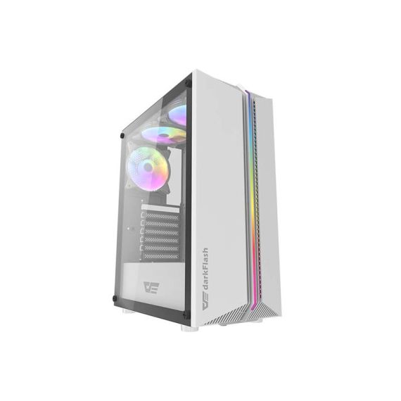 Computer case DARKFLASH DK151 White TI6440473 DARKFLASH