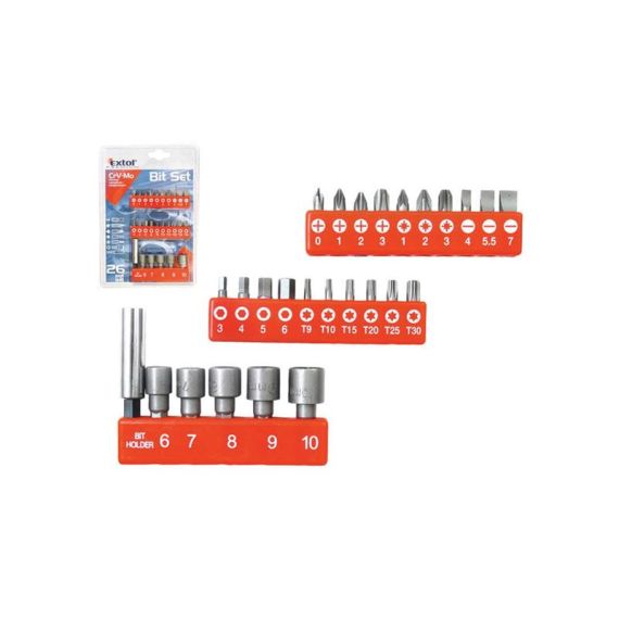 Screwdriver set EXTOL PREMIUM 8819620 26pcs TI6620154 EXTOL