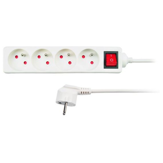 Extension cable 4 sockets 5m SOLIGHT PP33 with switch TI8750173 SOLIGHT