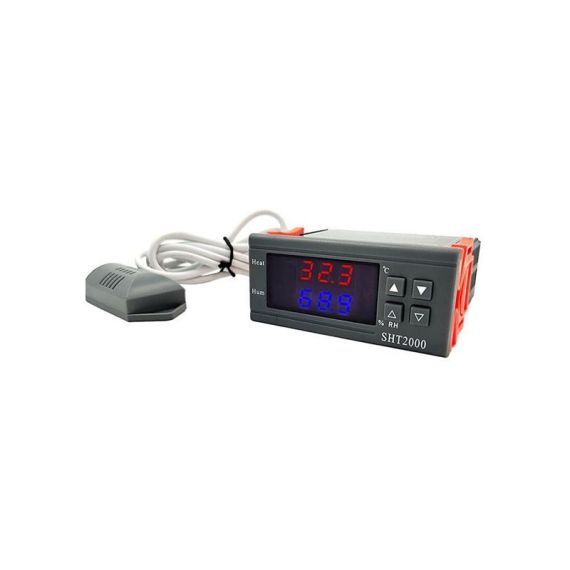 Digital thermostat and hygrostat SHT2000, 230VAC power supply TI8840395 HADEX