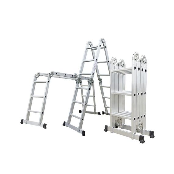 Aluminum stepladder G21 GA-SZ-4x3-3,7m multifunctional TI8852725 G21
