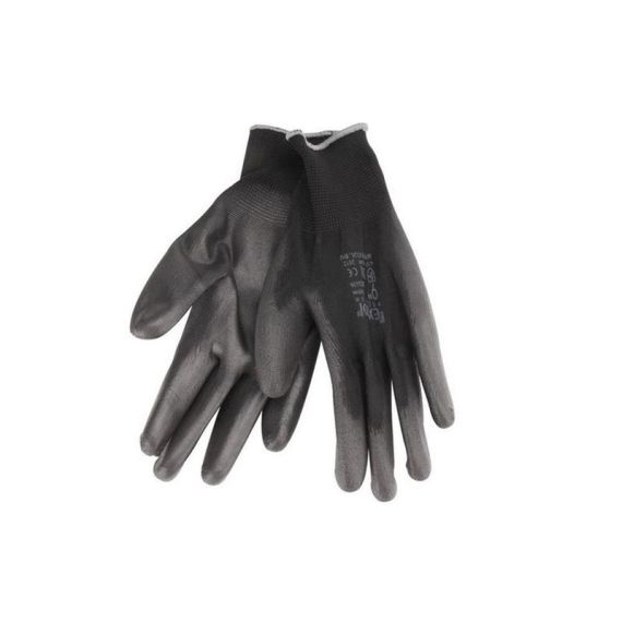 Rukavice 9" černé z polyesteru polomáčené v PU, EXTOL PREMIUM TI6690082 EXTOL