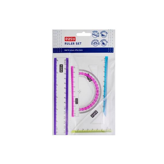 Ruler EASY set of 4pcs 15cm TI6439354 EASY