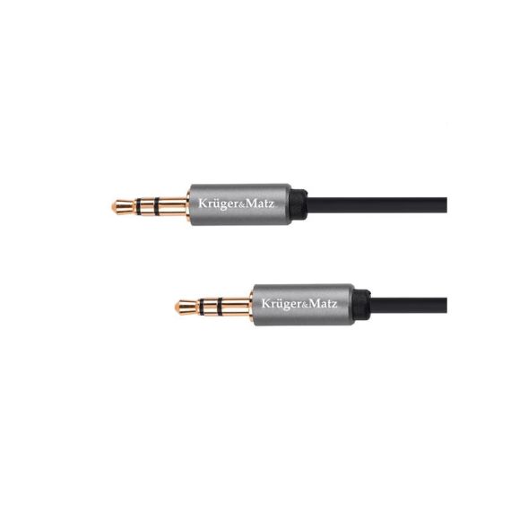 Cable KRUGER & MATZ JACK 3.5 connector/JACK 3.5 connector 1m KM1226 Basic TI3520227 KRUGERMATZ