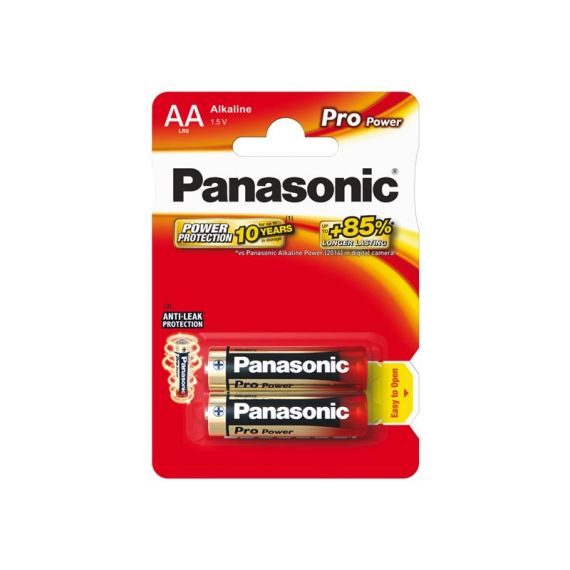Battery AA (R6) alkaline PANASONIC Pro Power 2pcs / blister TI4270281 Panasonic