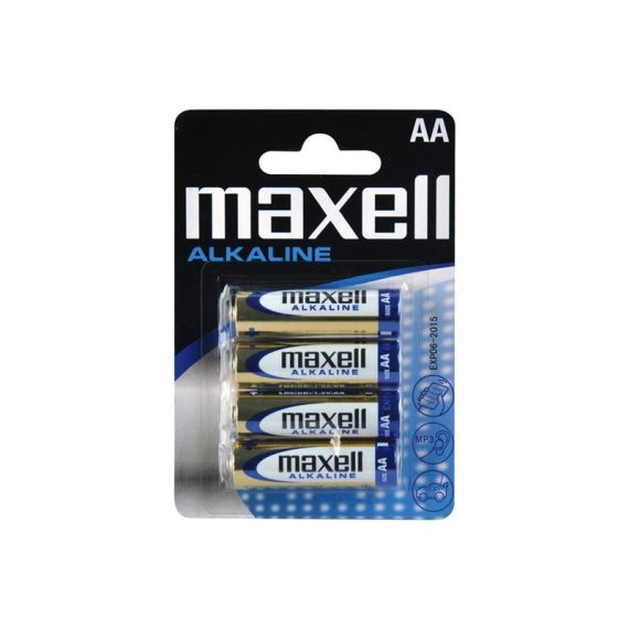 Battery AA (R6) alkaline MAXELL 4pcs / blister TI4270596 Maxell