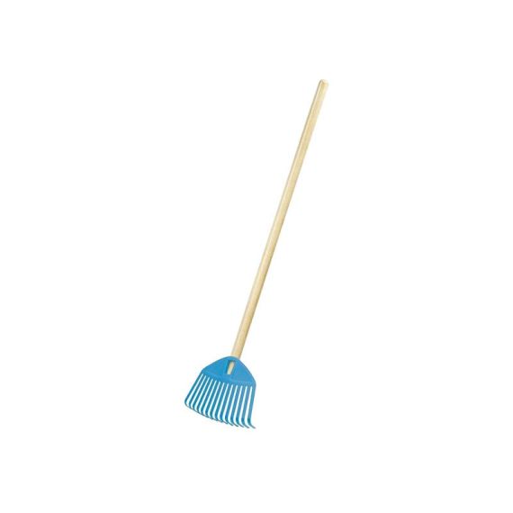Rake FOCUS BABY blue with handle TI6434177 PROSPERPLAST