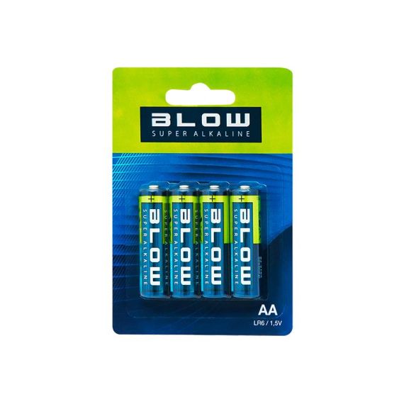 Battery AA (LR6) alkaline BLOW Super Alkaline 4 pcs TI6436672 BLOW