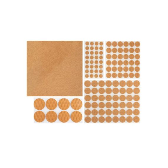 Felt pad - brown 125pcs TI6693177 