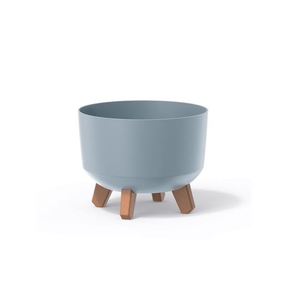 Flowerpot GRACIA STANDARD světle šedý 20cm TI6440288 PROSPERPLAST
