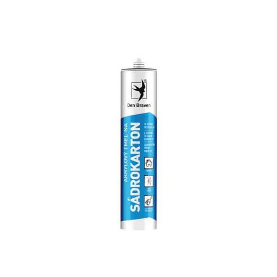 Plasterboard acrylic putty DEN BRAVEN white 280ml TI6560749 DEN BRAVEN