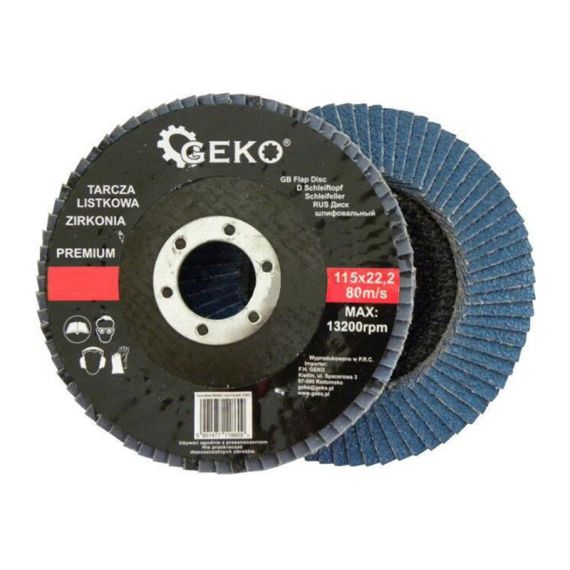 Sheet metal disc 125mm P60 Premium GEKO G78512 TI6690980 GEKO