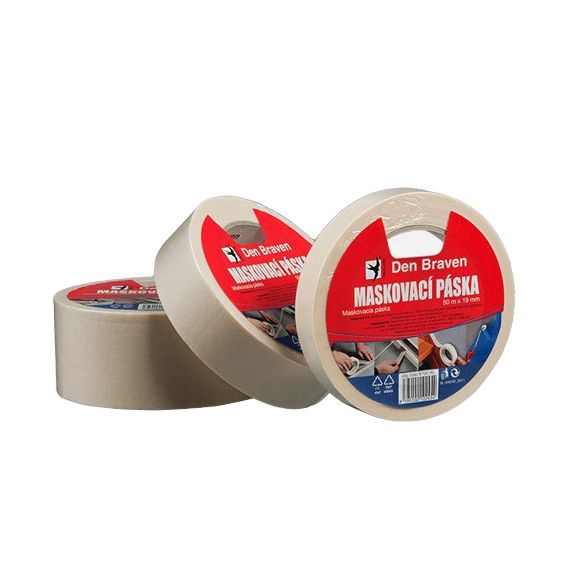 Crepe tape DEN BRAVEN camouflage 19mm x 50m TI6426591 DEN BRAVEN
