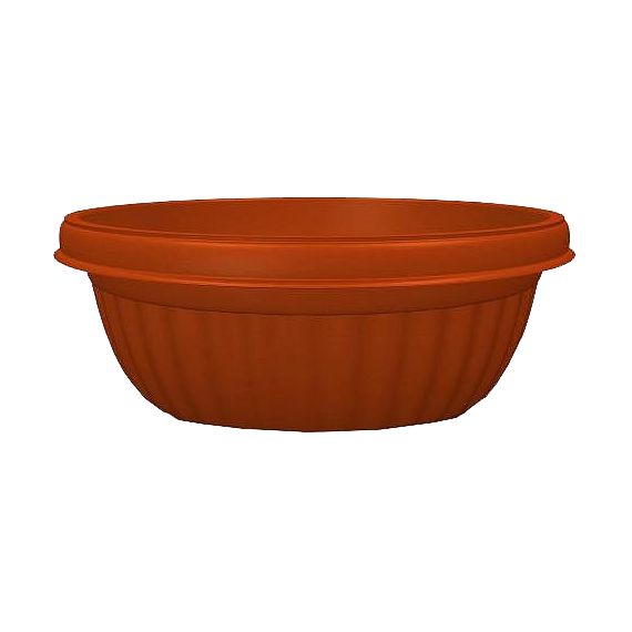 Flowerpot Harmonie terracotta 20cm TI6434293 PLASTKON