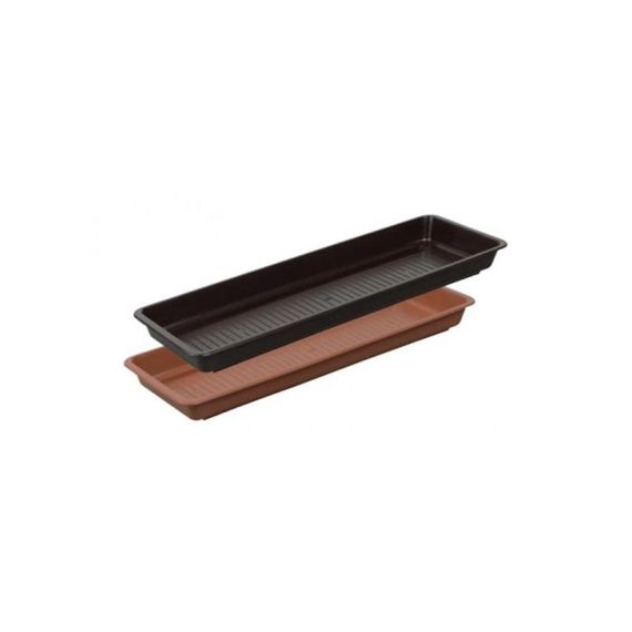 Bowl under the box GARDEN brown 50cm TI8854687 PLASTKON