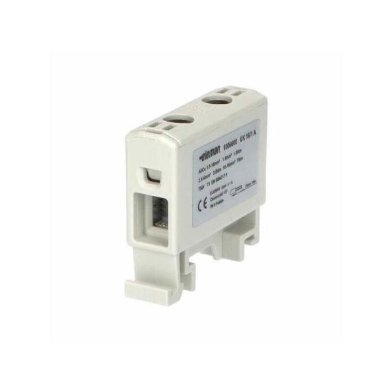 Universal clamp UK 16/1 A, 85A, 1-pole, AL/CU, gray TI3390369 ARGOS