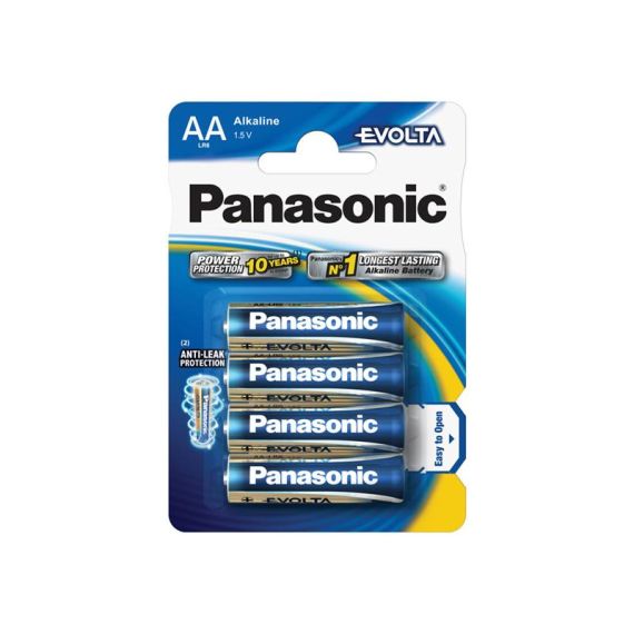 Battery AA (R6) alkaline PANASONIC Evolta 4pcs / blister TI4270274 Panasonic