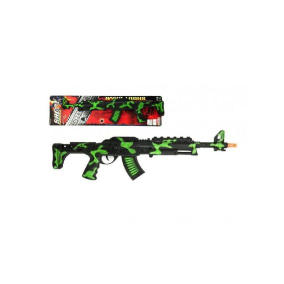 Children's submachine gun TEDDIES - sparkling on flywheel 62cm TI6440354 TEDDIES