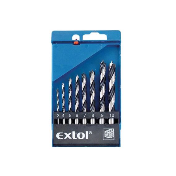 Set of wood drills EXTOL CRAFT 1142 8pcs TI6690235 EXTOL