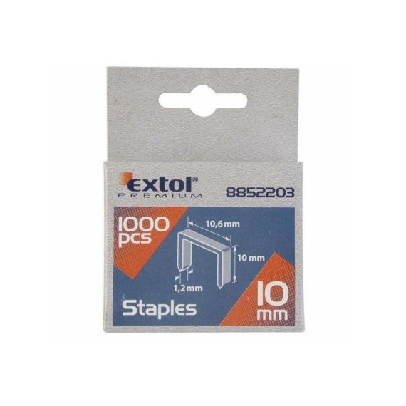 Buckles 12mm 10.6x0.52x1.2mm EXTOL PREMIUM 8852204 1000ks TI6691794 EXTOL PREMIUM
