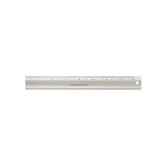 Aluminum ruler TES D5831 40cm TI6691987 TES