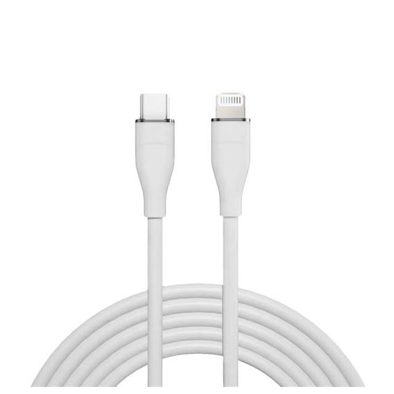 Cable SOLIGHT SSC1901-S USB 2.0/Lightning 1m White TI6442116 SOLIGHT