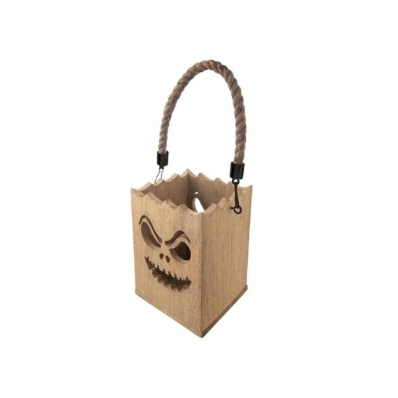 Candlestick made of mango wood ORION Halloween TI6442814 ORION