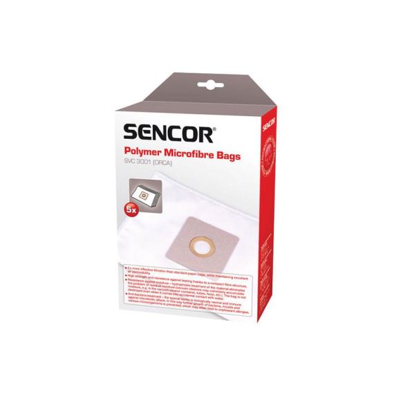 Vacuum cleaner bags SENCOR SVC-3001 TI8851727 SENCOR