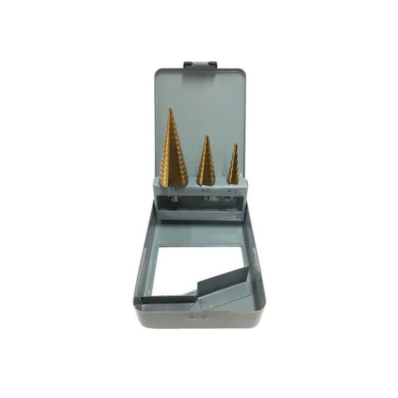 Set of drills STREND PRO SS421 stepped 3pcs TI6691818 STREND PRO