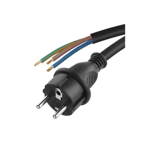 Flexo cord rubber/neoprene 3x1.5mm2 5m black EMOS S03250N TI8740158 EMOS