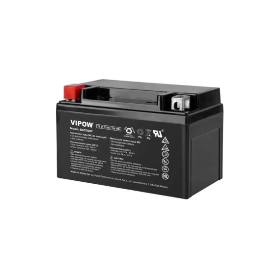 Battery motorcycle 12V 7Ah VIPOW TI4250799 VIPOW