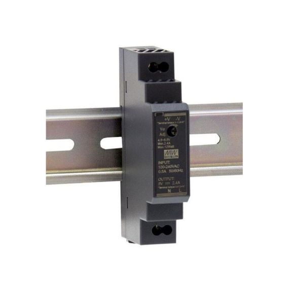 Source switched to DIN rail 24V/15W Mean Well HDR-15-24 TI4220249 Mean Well