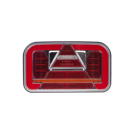 Dynamic turn signal LED CARCLEVER rear left with triangle TRL35L TI4120139 CARCLEVER