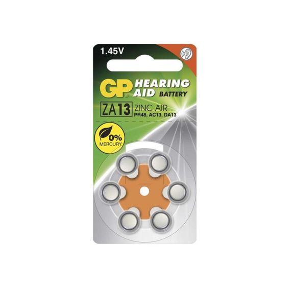 Battery GP ZA13 6pcs / blister TI4270062 GP